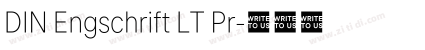 DIN Engschrift LT Pr字体转换 DIN Engschrift LT Pr字体转换